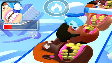 TEETH RUNNER! 🪥🪥🪥  GAME ALL LEVELS iOS, Android GAMEPLAY WALKTHROUGH NEW UPDATE LEVEL TR56