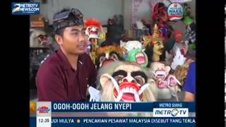 Pembuatan Ogoh-Ogoh Menjelang Nyepi