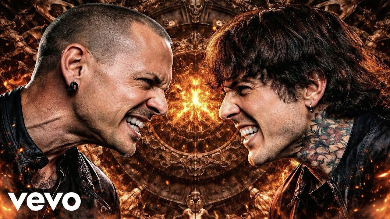 Bring Me The Horizon feat Linkin Park - Grave Ordinance (Official Lyrics)