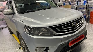 Замена салонного фильтра Geely Emgrand X7