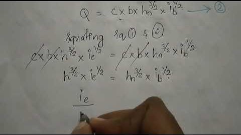 CE 206 - FM 2  MODULE 5  DYNAMIC EQUATION FOR GRADUALLY VARIED FLOW  IN WIDE RECTANGULAR CHANNEL