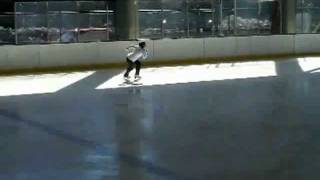 Eve Chalom in "Slide ... Stop"