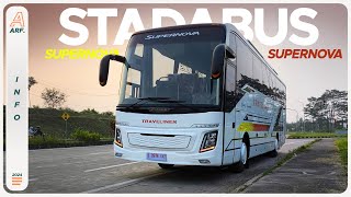 KEREN PARAH !! Body Bus Terbaru Karoseri STADABUS Bernama SUPERNOVA