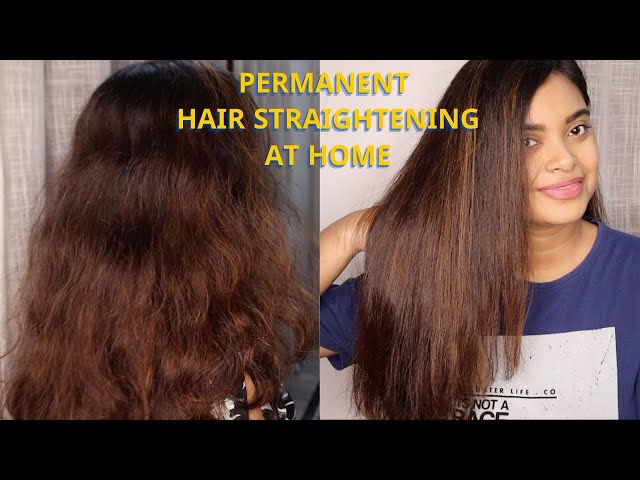 Permanent hair straightening with loreal xtenso | How to: Hair  smoothing/Straightning/Rebonding - YouTube