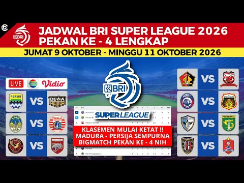 bandar toto x fin4d - DIMULAI LAGI !! Jadwal Liga 1 2026 Pekan Ke 4 - Persib vs Dewa United , PSIM vs Persija