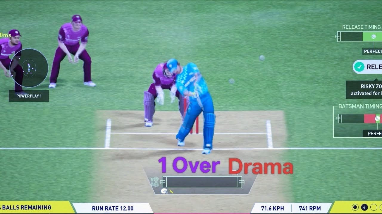 Dream cricket 26_1  Over Match drama scenes