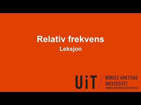 Video: Hva er relativ metode?