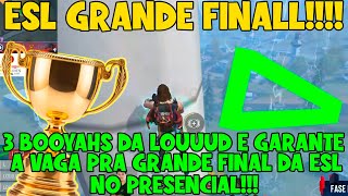 3 BOOOYAAAAHS DA LOUUUD E VÃO PRA GRANDE FINAL COM ESTILO!!! ELES AMASSARAM GERAL NA ESL FREE FIRE