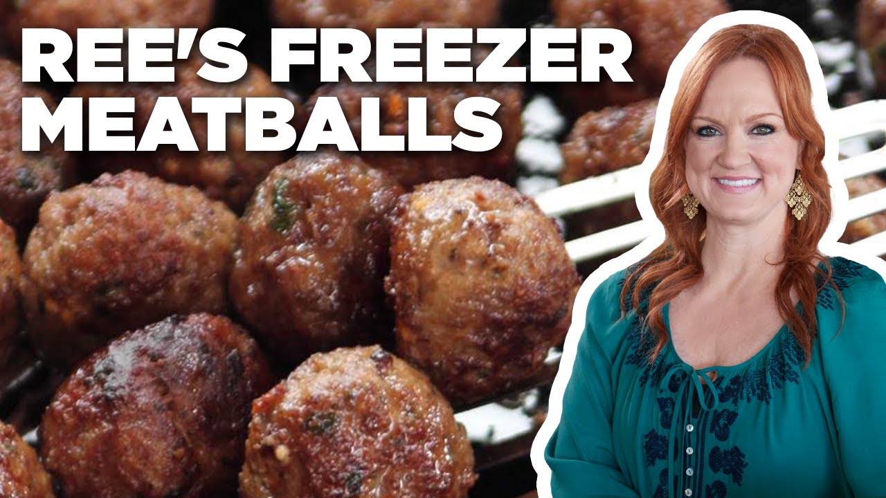 Ree Drummond's AllPurpose Freezer Meatballs The Pioneer Woman Food