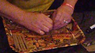918 roots jive raw roll off How many joints can you roll in 4min20sec.