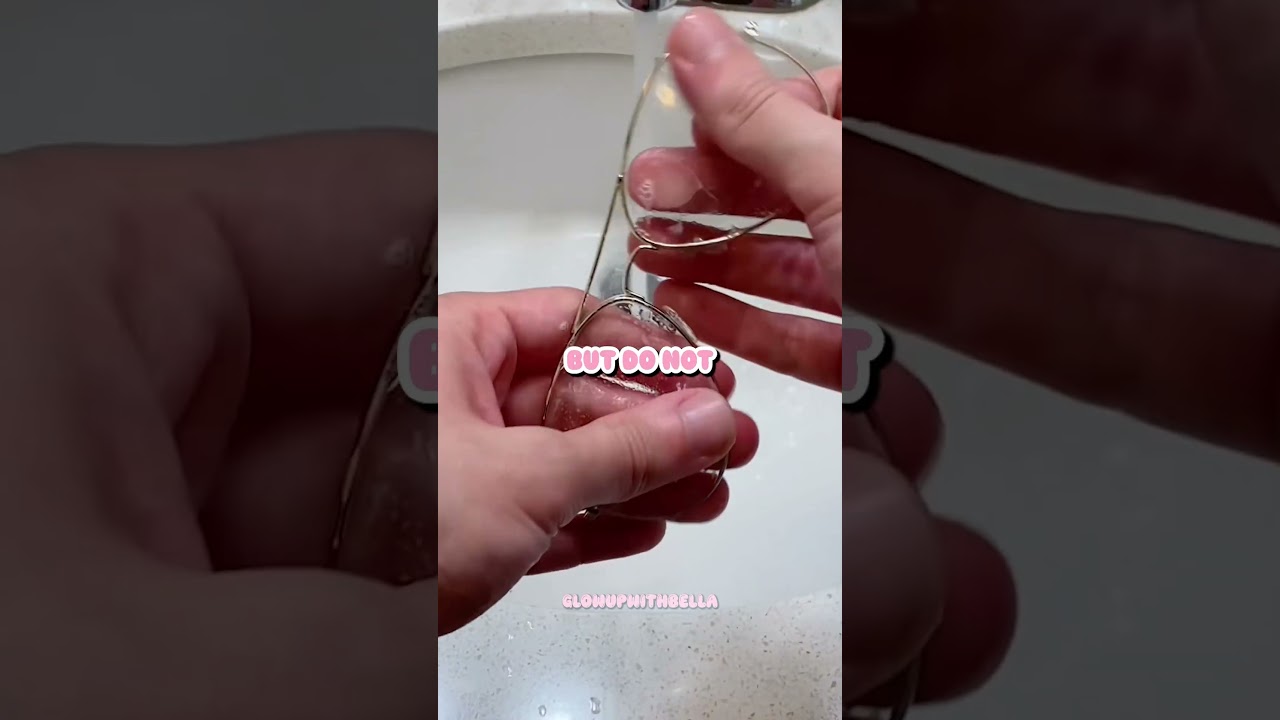 Stop Cleaning Glasses Wrong! 👓✨ Scratch Free Method You NEED to Know
