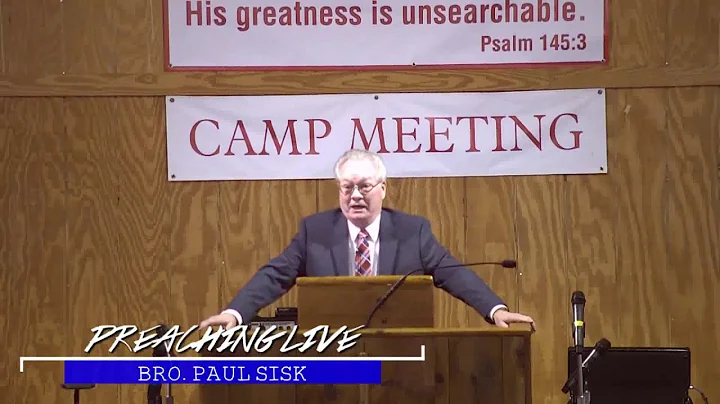 "Revive Us Again" ~ Bro. Paul Sisk