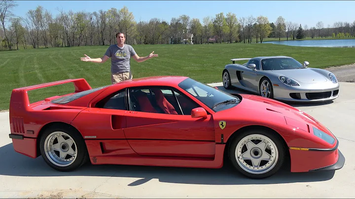 Porsche Carrera GT vs Ferrari F40: $1 Million Supe...