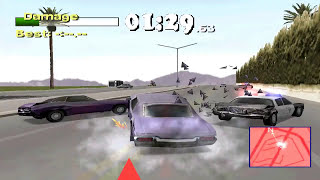 DRIVER 2 LAS VEGAS SURVIVAL MODE WORLD RECORD (NO CHEATS)SURVIVED 02:58