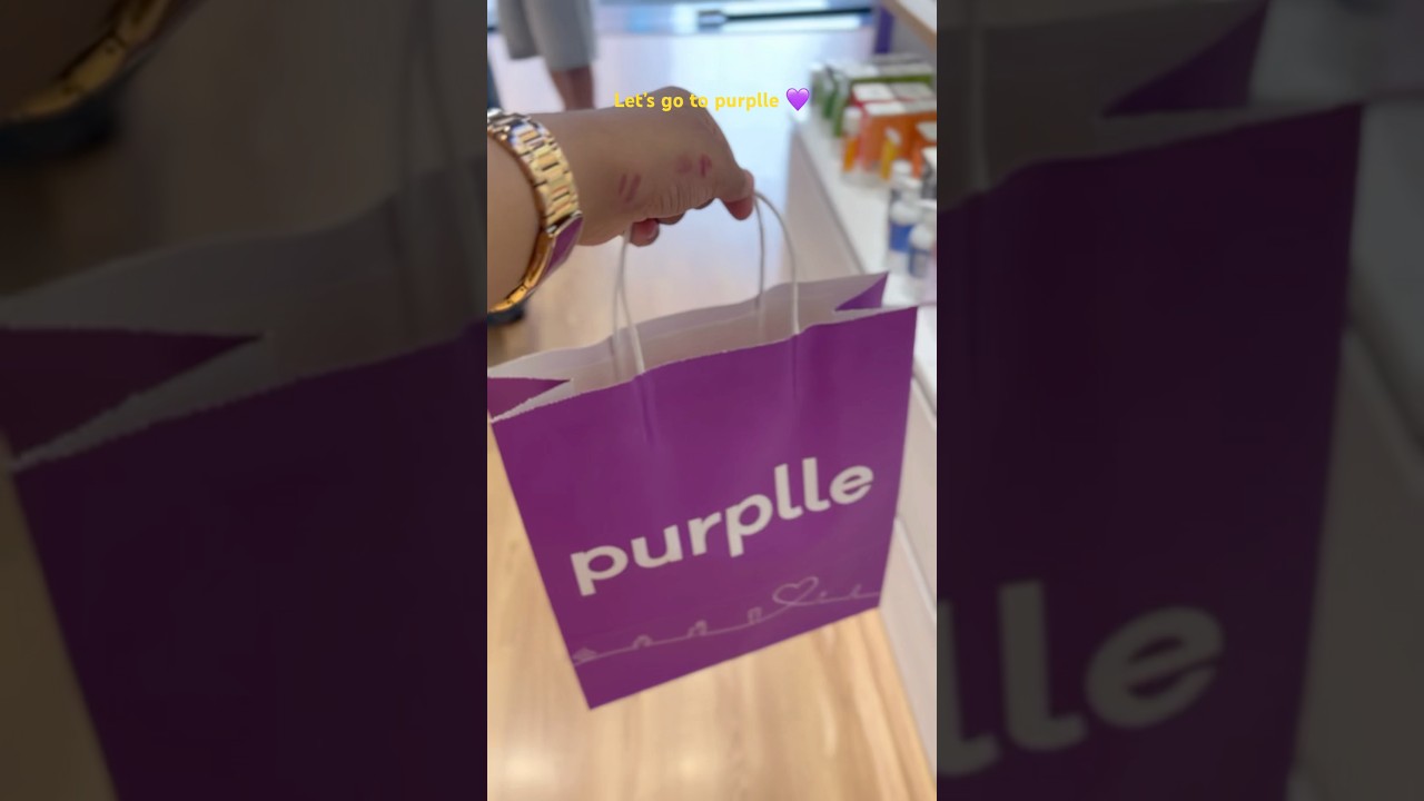 Let’s go to purplle store 💜 