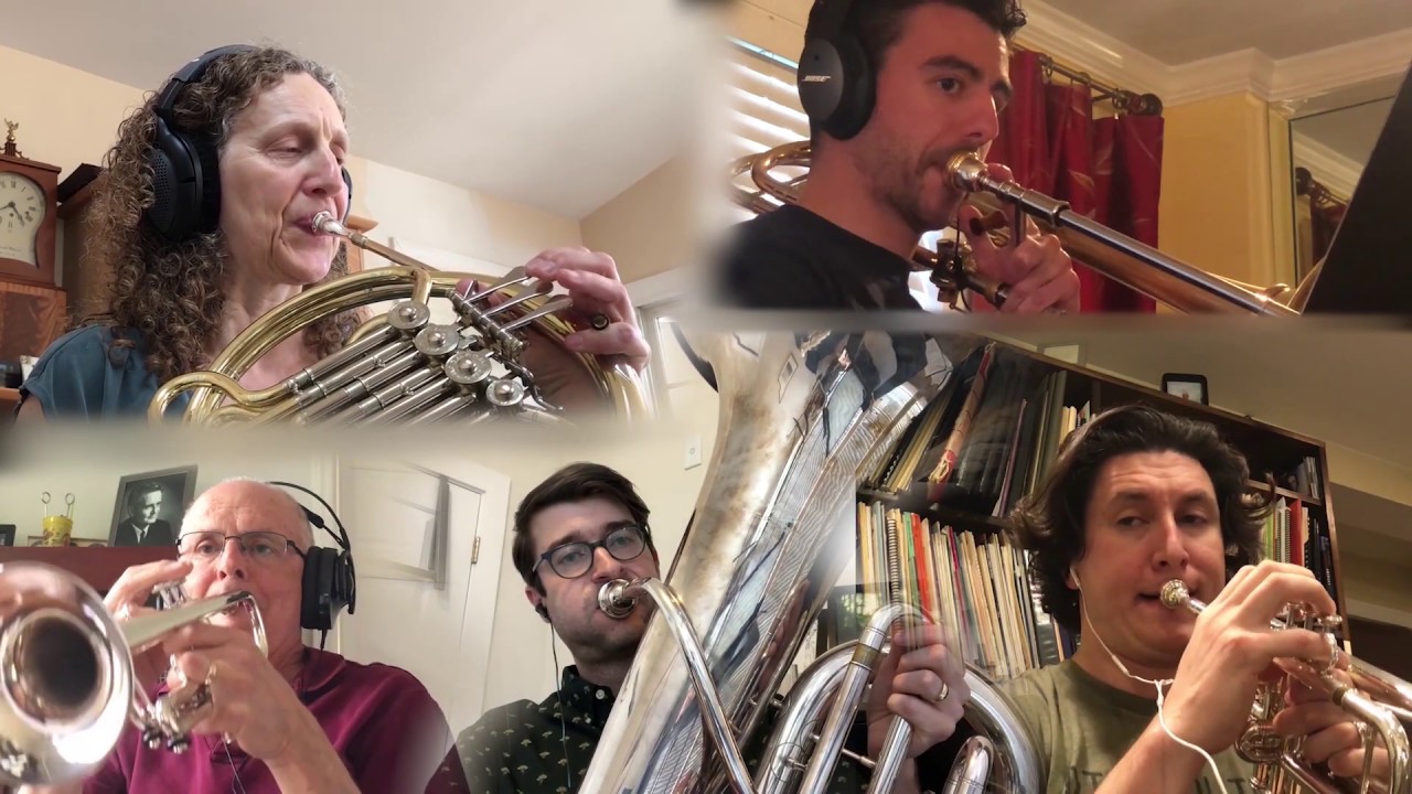 From Our Homes to Yours with the NCS Brass Quintet