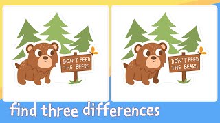 BRAIN GAME--Find Three Differences--#56