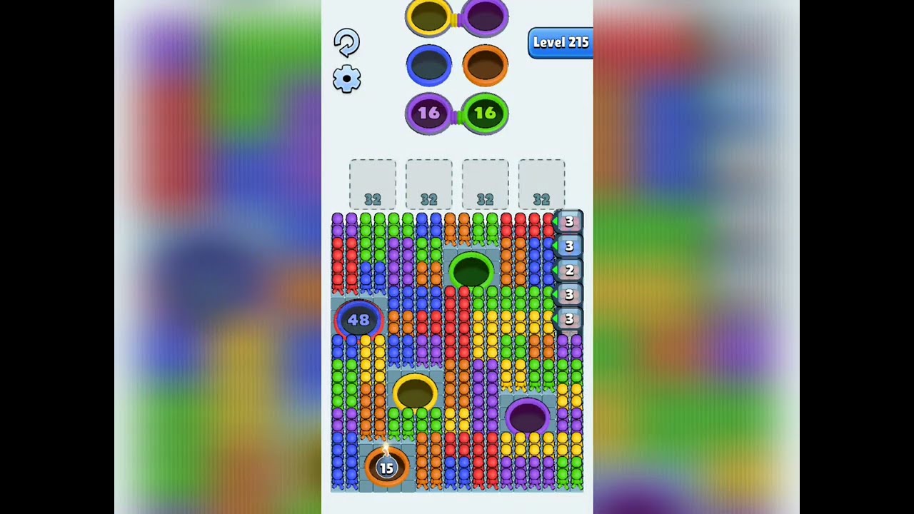 Hole People Level 215 Walkthrough Solution 