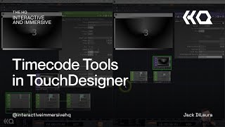 A Look at the New Timecode Tools in TouchDesigner by The Interactive & Immersive HQ 1,886 views 2 months ago 40 minutes