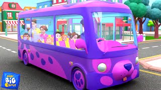 wheels on the bus go round and round fun nursery rhymes by baby big cheese