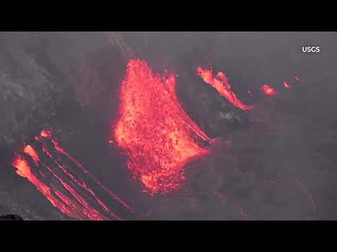 Visitors flock to watch Hawaii's Kilauea volcano erupt