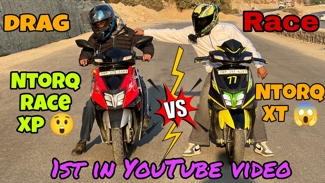 RACE XP vs NTORQ XT Drag Race || 1st Time in Himachal 😱
