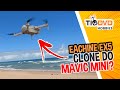 VOO TESTE EACHINE EX5 CLONE DO DJI MAVIC MINI DRONE BOM E BARATO PARA INICIANTES COMPRAR NA BANGGOOD