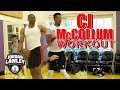 CJ MCCOLLUM WORKOUT and Russell Westbrook watches!!🔥| Jordan Lawley Basketball