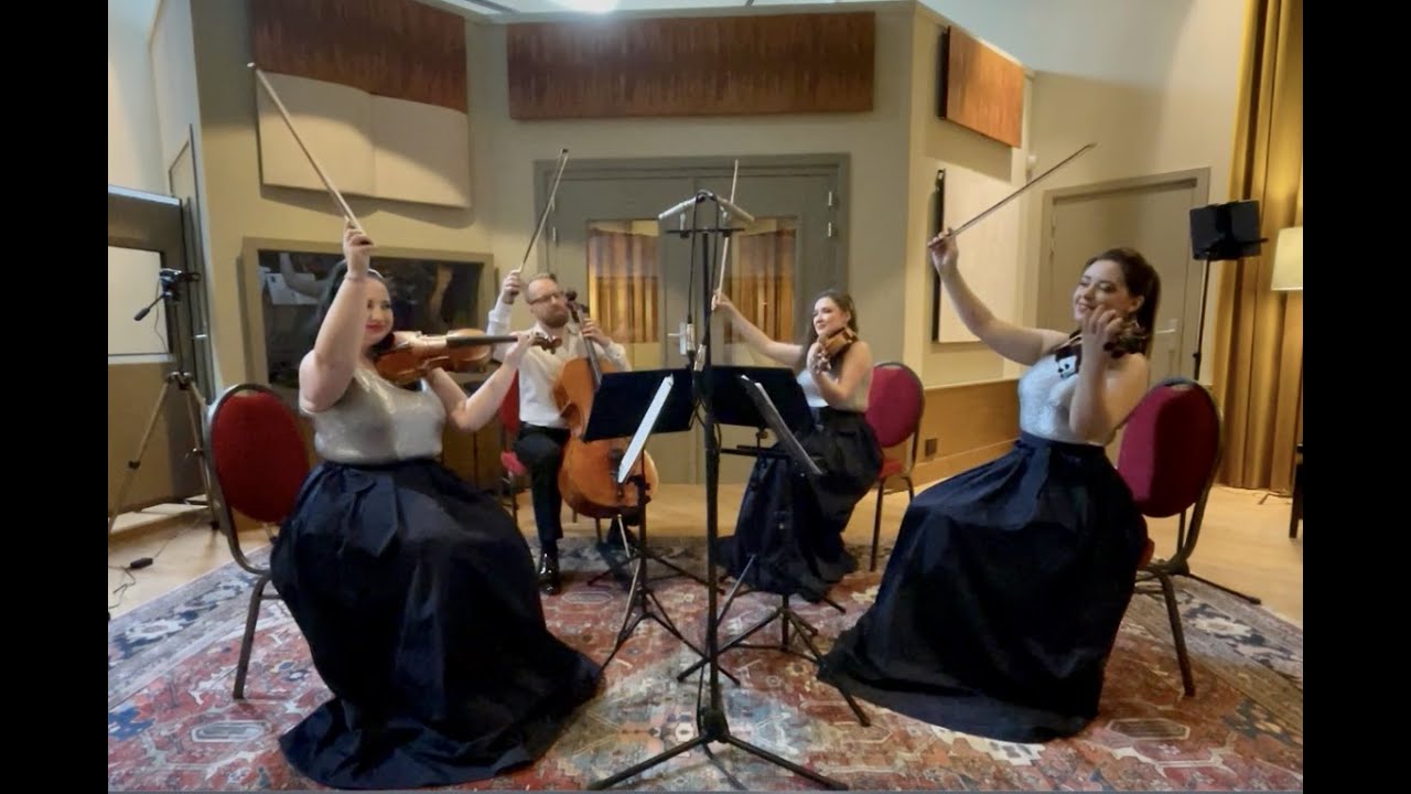 Sulkhan Tsintsadze - Miniatures for String Quartet performed by Eurasia Quartet