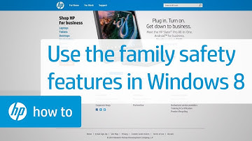Using the Family Safety Features in Windows 8 | HP Computers | HP