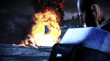 Mass Effect 3: Extended Cut DLC: Squad-mates get killed by Harbinger