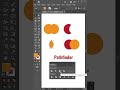 How to use pathfinder in illustrator I short I pathfinder I abode illustrator I #pathfinder