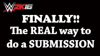 WWE 2k16 How To Perform a Submission screenshot 5