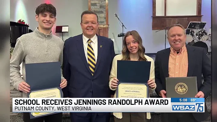 School receives Jennings Randolph Award