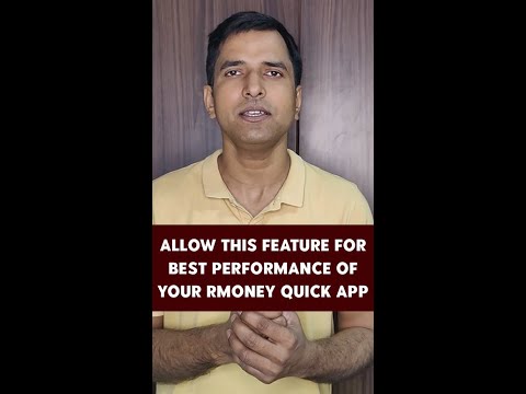 Allow This Feature For Best PerformanceOf Your RMoney Quick APP | Trader For Stock Market | RMoney
