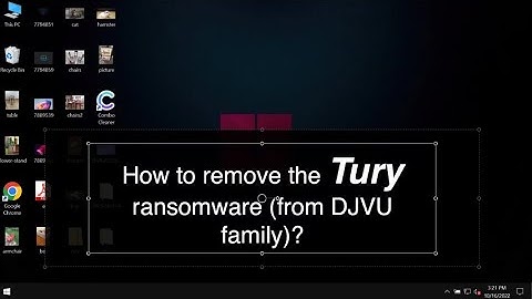 Tury ransomware removal [.tury file virus].