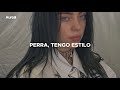 Armani White BILLIE EILISH Traducida Al Español