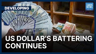 PKR Jumps By Rs1.65 In Interbank Against US Dollar | Developing | Dawn News English