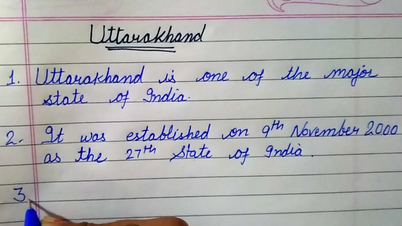 short essay on uttarakhand