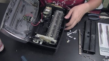 Cross-cut Paper Shredder Teardown and Repair