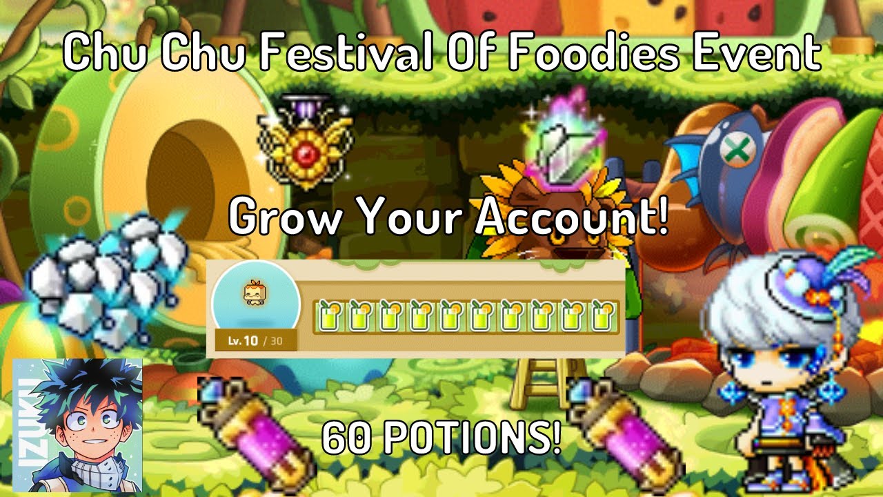 OP EVENT! Maplestory Chu Chu Food Festival Event 2022 YouTube