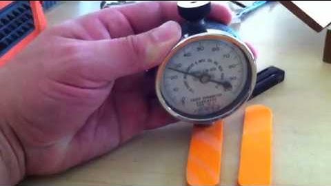 d3o vs. Unknown material durometer test