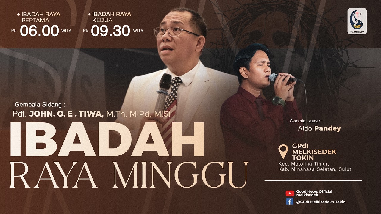 IBADAH ONLINE - IBADAH RAYA KEDUA - Minggu, 08 MARET 2026