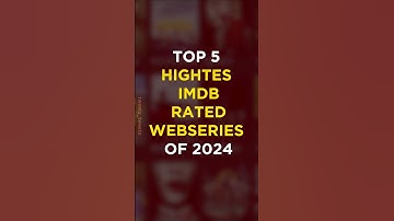 Top 5 Imdb Highest Rated Webseries of 2024 | Top 5 Imdb Highest Rated Hindi Webseries of 2024