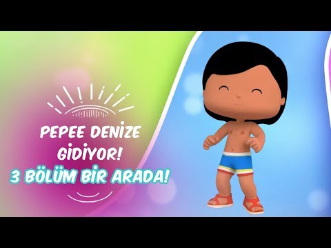 Pepee Denize Gidiyor! Pepee, Leliko ve Pisi İle 3 Bölüm Bir Arada! Çizgi Film | Düşyeri