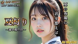 【心音SHIKI】夏灯り〜遠き夏の日〜|オリジナル曲|人心music公式/J-pop / Emotional pop / AI vocal