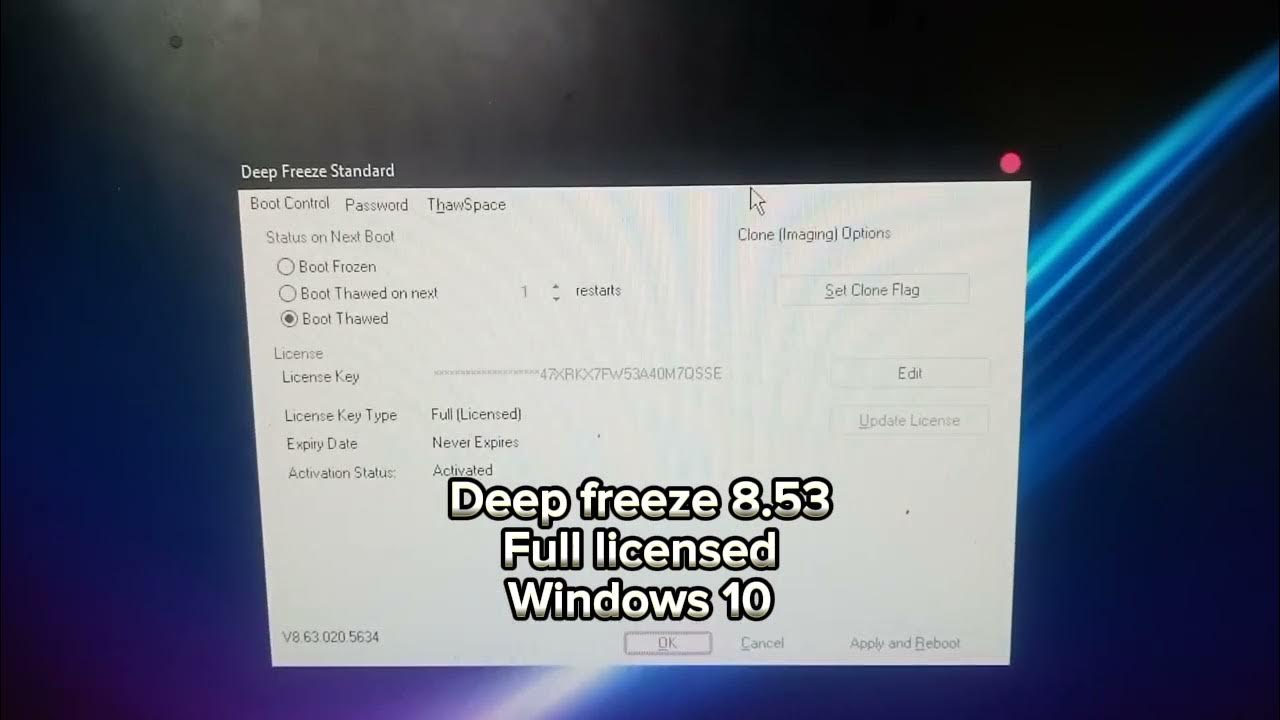 deep freeze for windows 10 fully licensed💯legit YouTube