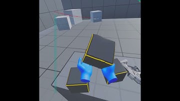【UE5】Hand Tracking Test: Collision (Meta Quest 3S, Meta XR)