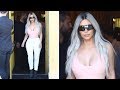 Kim Kardashian Grabs Lunch With Kourtney And Kris