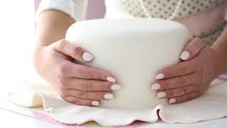 HOW TO COVER A CAKE WITH MARZIPAN, BASIC RECIPE EP13